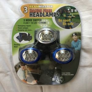 Beammaster Head Lamp for safety set COMBO OF 3